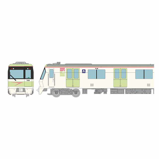 リニア地下鉄道コレクション OsakaMetro70系後期車(長