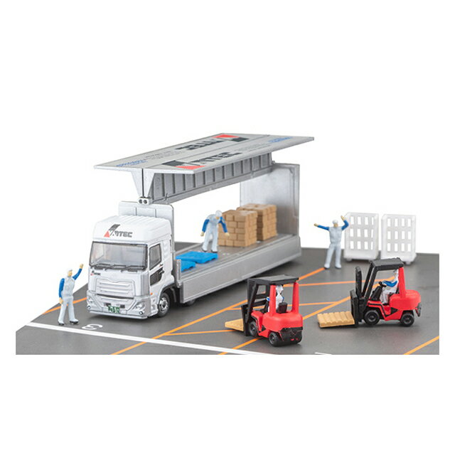 トラックコレクション　物流現場ウィングバンセットG　バンテック [333425](JAN：4543736333425)