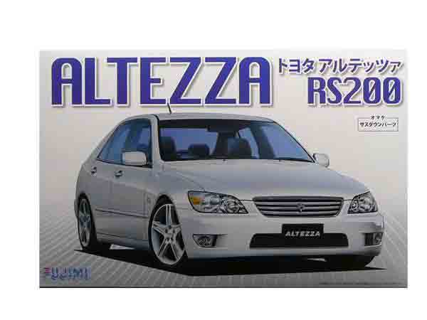 1/24フジミ プラモデルアルテッツァ RS200 サスダウン付