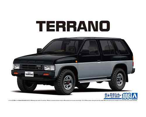 1/24 アオシマ プラモデル日産 D21 テラノV6-3000 R3M '91のサムネイル