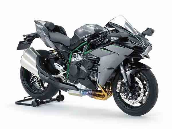 1/12 タミヤ プラモデルカワサキ Ninja H2 CARBON 完成品マスターワーク