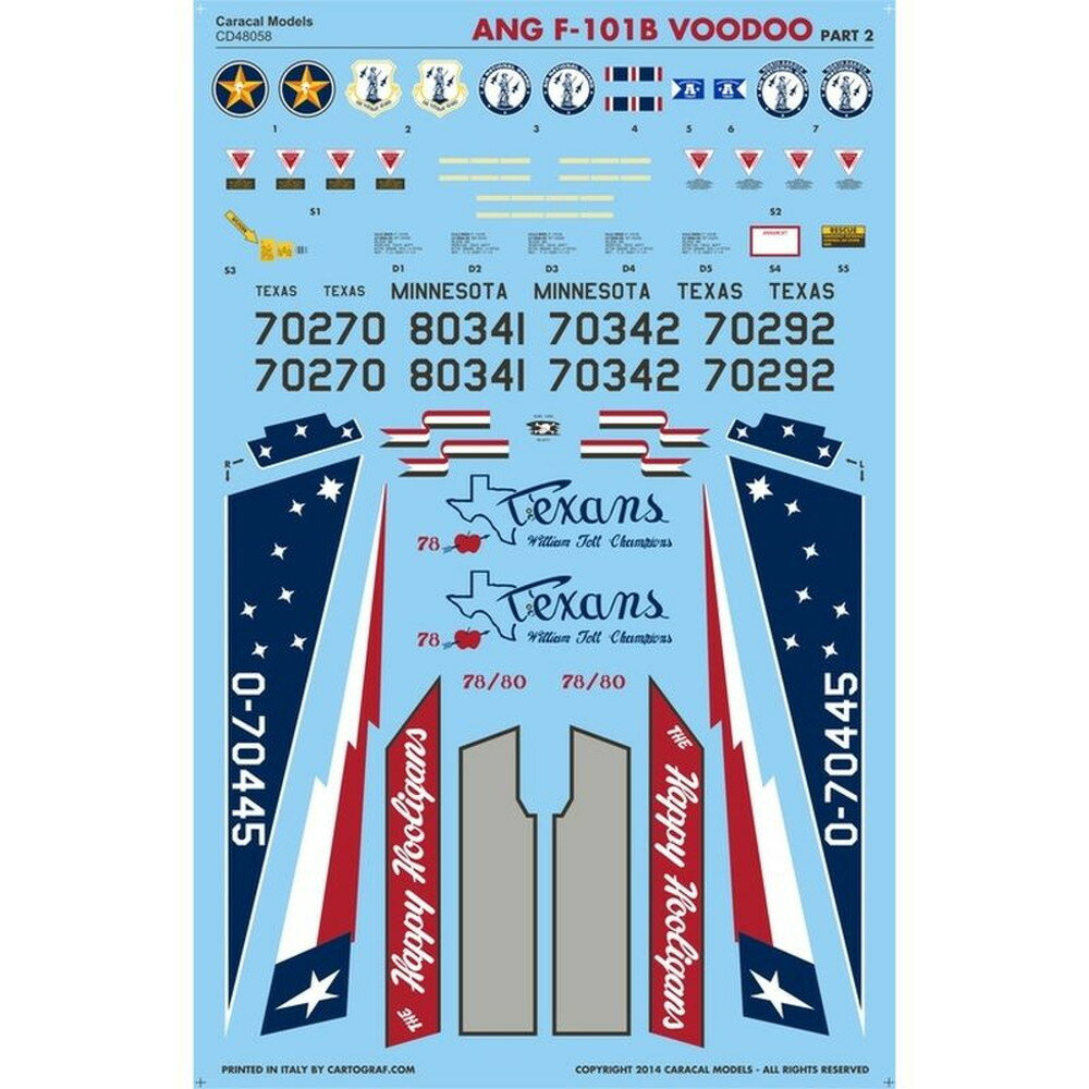 JJf 1/48 AJRB F-101B Part .2 fJ[ CD48058