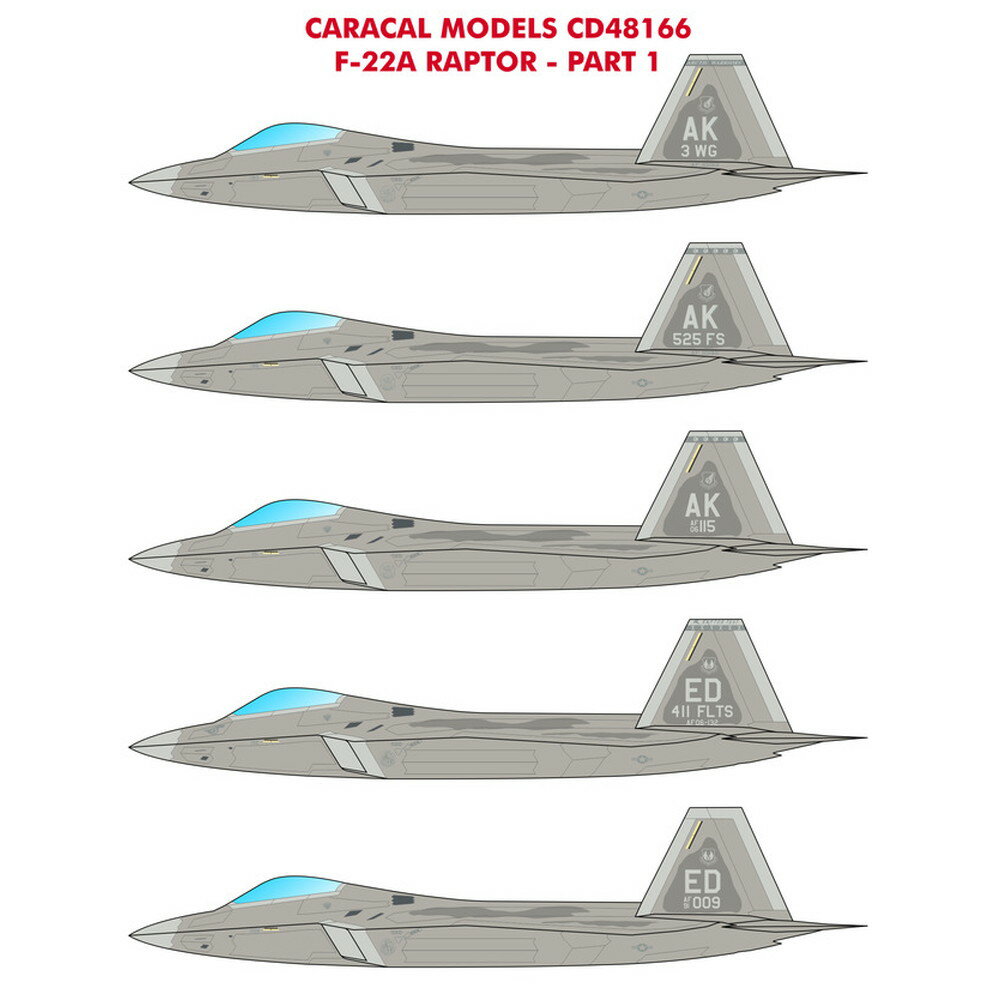 JJf 1/48 F-22 v^[ fJ[ p[g1 CD48166