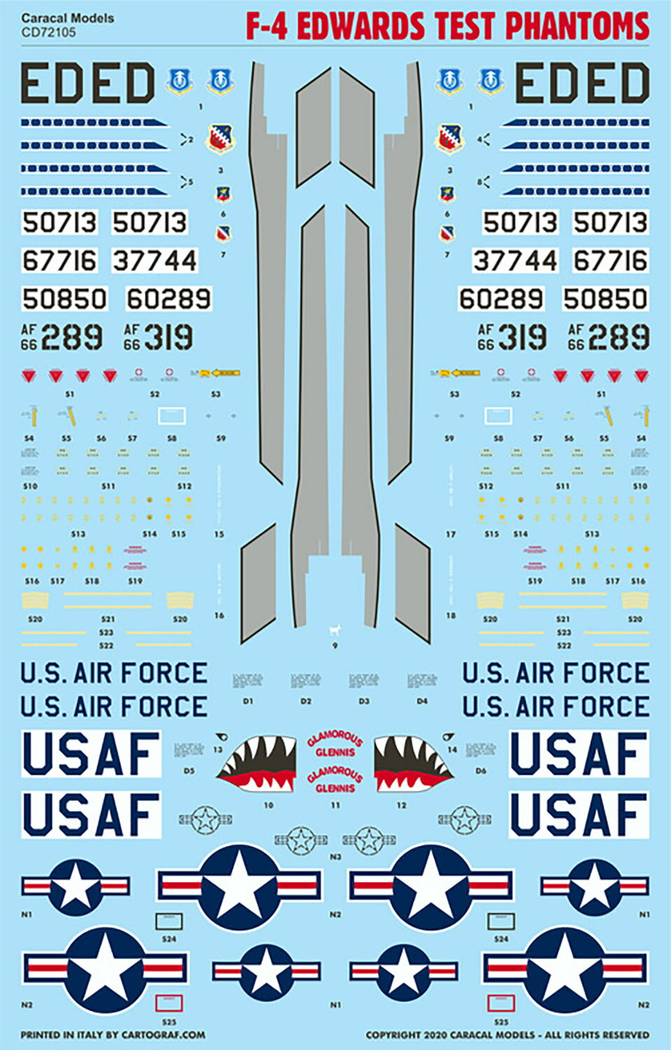 JJf 1/72 AJR F-4 Gh[YEeXgEt@gY fJ[ CD72105