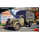 ミニアート 1/35 WW.II ドイツ軍 3トンカーゴトラック 3.6-36S 中期生産型 幌付きタイプ プラモデル MA35456