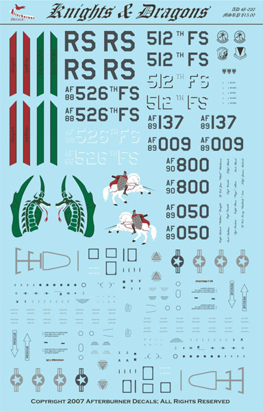 At^[o[i[fJ[ 1/48 ċR F-16CG =Knights and Dragons= V^Cn