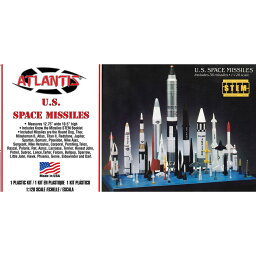 アトランティスモデル 1/128 アメリカ ロケット開発史セット （36発セット） AMCM6871