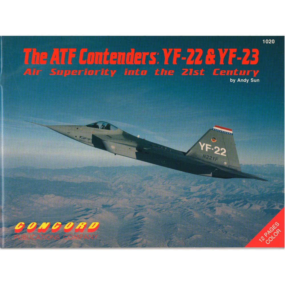 コンコルド 書籍 ATFコンテンダー YF-22&YF-23 (訳あり商品)