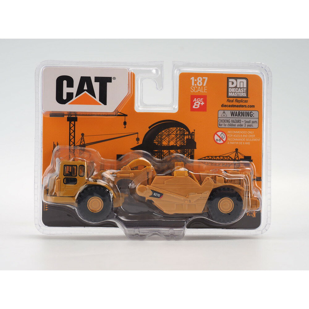 ダイキャストマスター 1/87 キャタピラー CAT 627G オーガスクレーパ 完成品 DM84405