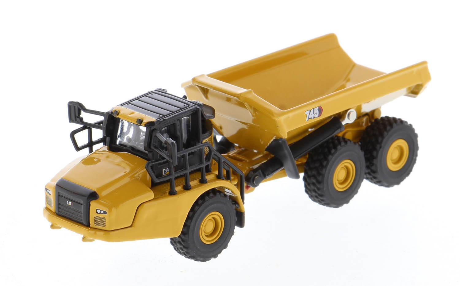 ダイキャストマスター 1/125 ハイラインシリーズ CAT 745 アーティキュレートダンプトラック DM85548