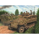 ドラゴン 1/35 WWII ドイツ軍 Sd.Kfz251/7 Ausf.D 装甲工兵車 EZトラック付属 (3in1) プラモデル DR6223EZ