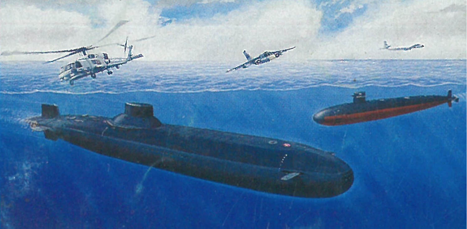 ミリタリー, 潜水艦  1700 U.S.S. vs DR7001