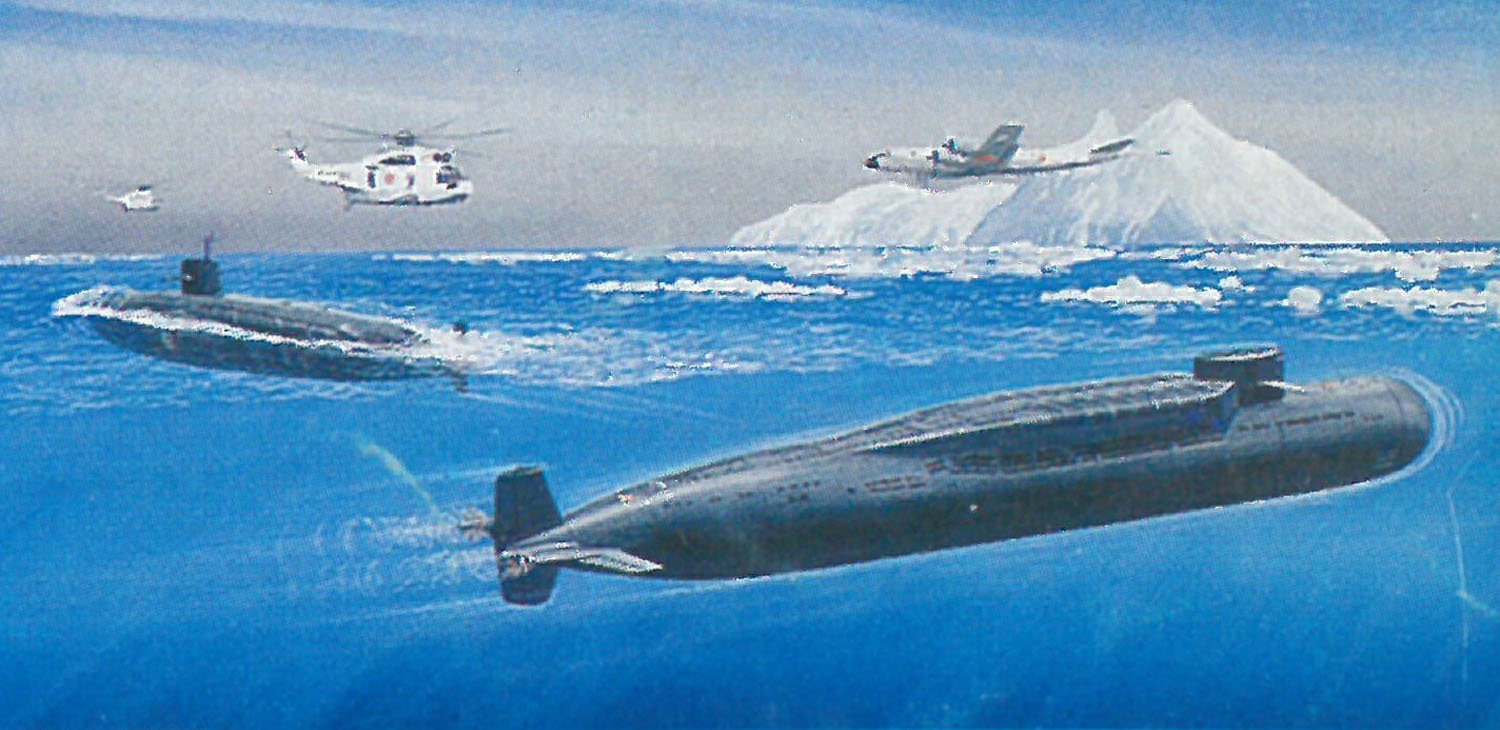 ミリタリー, 潜水艦  1700 vs III DR7003