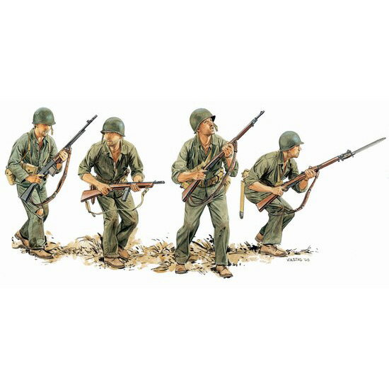 ドラゴン 1/35 WW.II アメリカ海兵隊 ガダルカナル 1942 DR6379