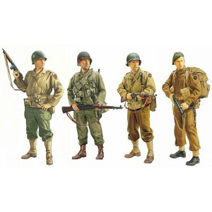 ドラゴン 1/35 WW.II アメリカ&イギリス軍兵士 ノルマンディ上陸作戦 1944 プラモデル DR6653