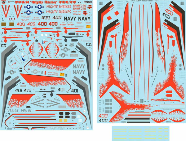 t@C^[^EfJ[ 1/48 F/A-18C VFA-94u}CeB[VCNXv CAG/CO FTD48-022