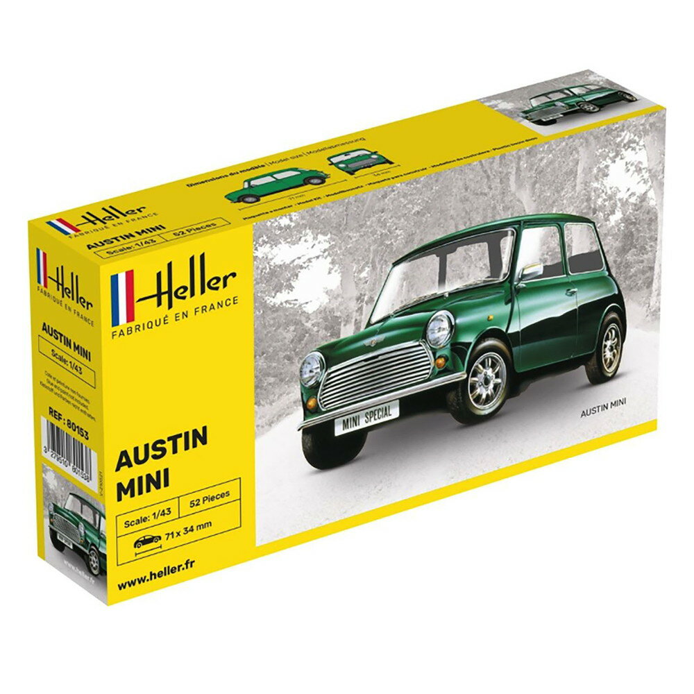 エレール 1/43 オースチン ミニ プラモデル HE80153