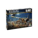 イタレリ 1/72 WW.II イギリス空軍 AS.51 ホルサ Mk.I イギリス空挺部隊フィギュア付属 プラモデル IT1356