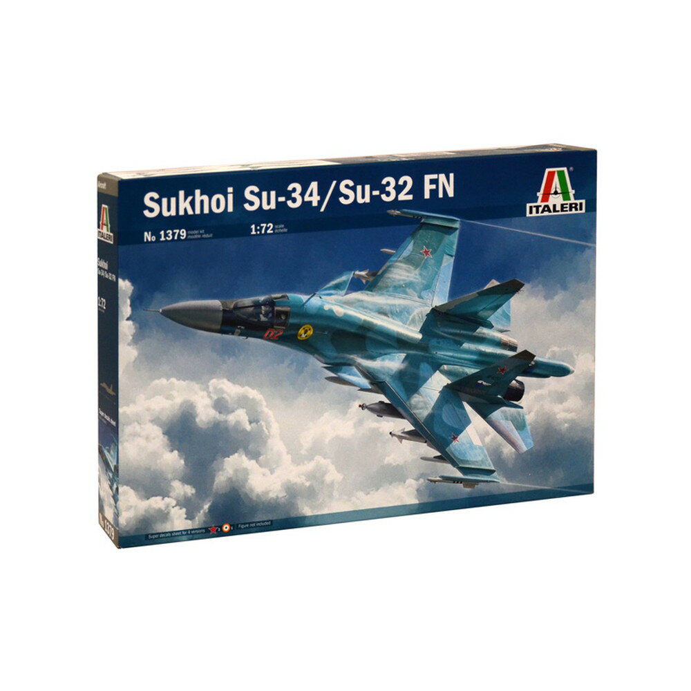 イタレリ 1/72 スホーイ Su-34/Su-32 FN プラモデル IT1379