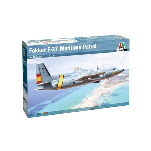 イタレリ 1/72 スペイン空軍 フォッカー F-27 対潜哨戒機 プラモデル IT1455