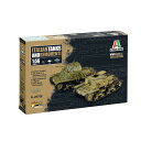 イタレリ 1/56 WW.II イタリア軍 カルロ・アルマート/セモベンテ 2in1 プラモデル IT25768