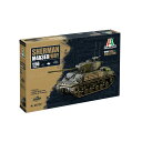 イタレリ 1/56 WW.II アメリカ軍 M4A3E8 シャーマン イージーエイト プラモデル IT25772