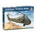 イタレリ 1/48 アメリカ陸軍 H-34A パイレーツ/アメリカ海兵隊 UH-34D プラモデル IT2776