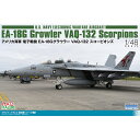 プラッツ/イタレリ 1/48 アメリカ海軍 電子戦機 EA-18Gグラウラー VAQ-132 スコーピオンズ プラモデル TPA-11