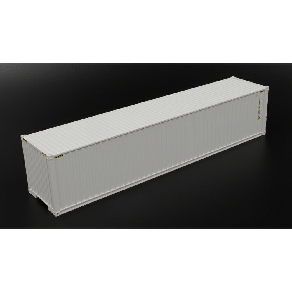 プラッツ/ケンクラフト 1/50 40フィート海上コンテナ ホワイト 完成品 KK1009WH