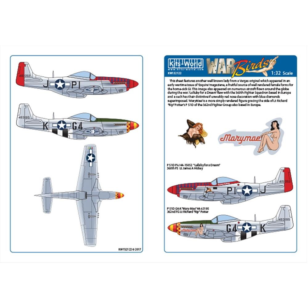 Lbc[h 1/32 P-51D Mustang Lullaby for a Dream /MARYMAE KW132122