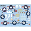 キッツワールドデカール 1/48 アメリカ陸軍 A-20G ハボック ノーズアート機 デカール KW148166