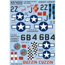 キッツワールドデカール 1/72 米陸軍 P-47D サンダーボルト =Phil Darlin= / 米陸軍 P-47D サンダーボルト =Buzzin Cuz...