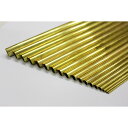 K&S 真鍮パイプ 外径19/32インチ(15.09mm) 内径14.38mm 長さ12インチ(300mm) (1本入り) KS8142