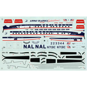 ライブリーズ 1/144 ナショナル航空 L-1049H A4-138