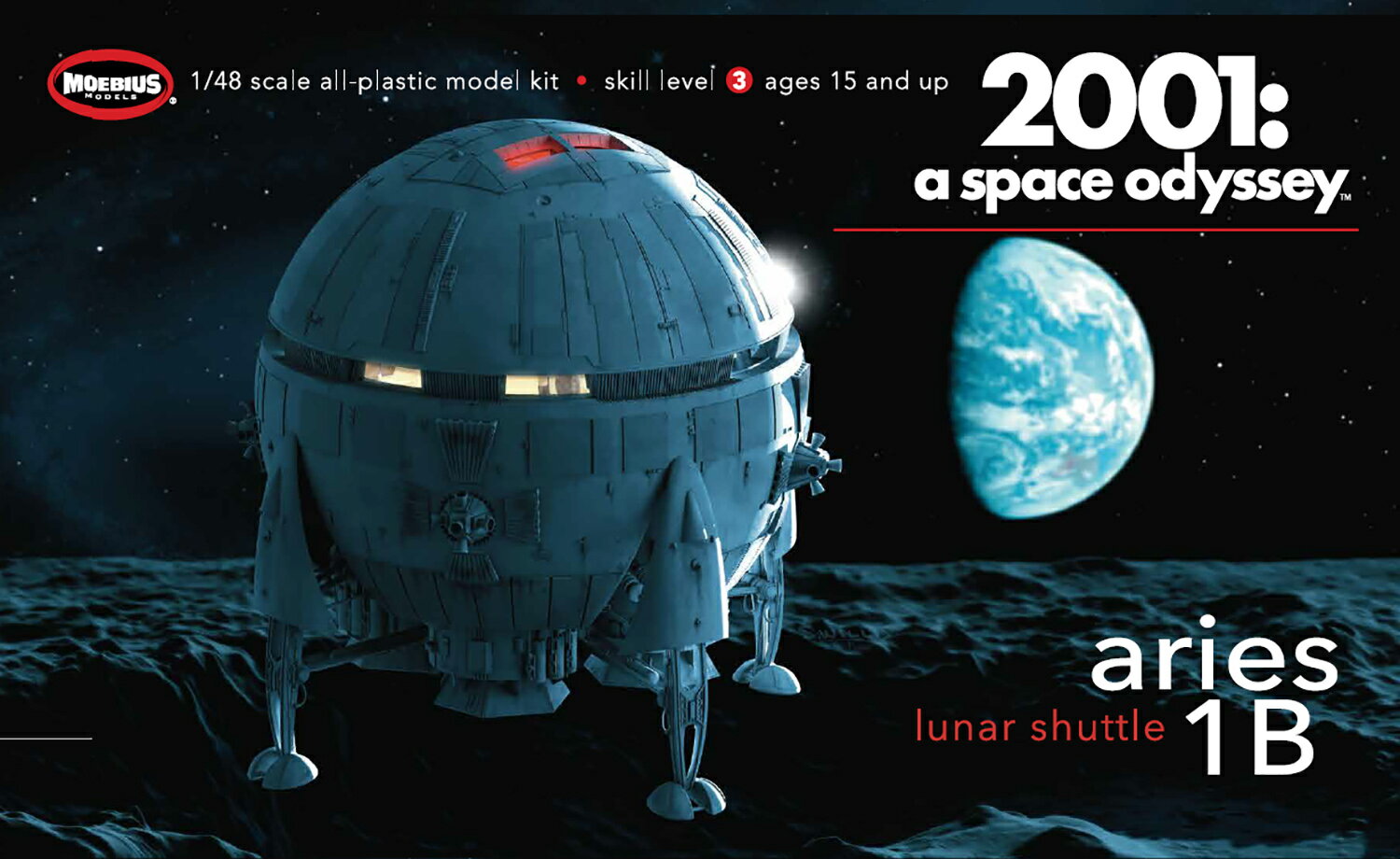 メビウスモデル 1/48 2001年宇宙の旅 アリエス号 MOE2001-7