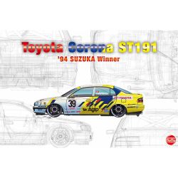 プラッツ/NuNu 1/24レーシングシリーズ トヨタ コロナ ST191 1994 JTCC インターナショナル鈴鹿500km ウィナー PN24020