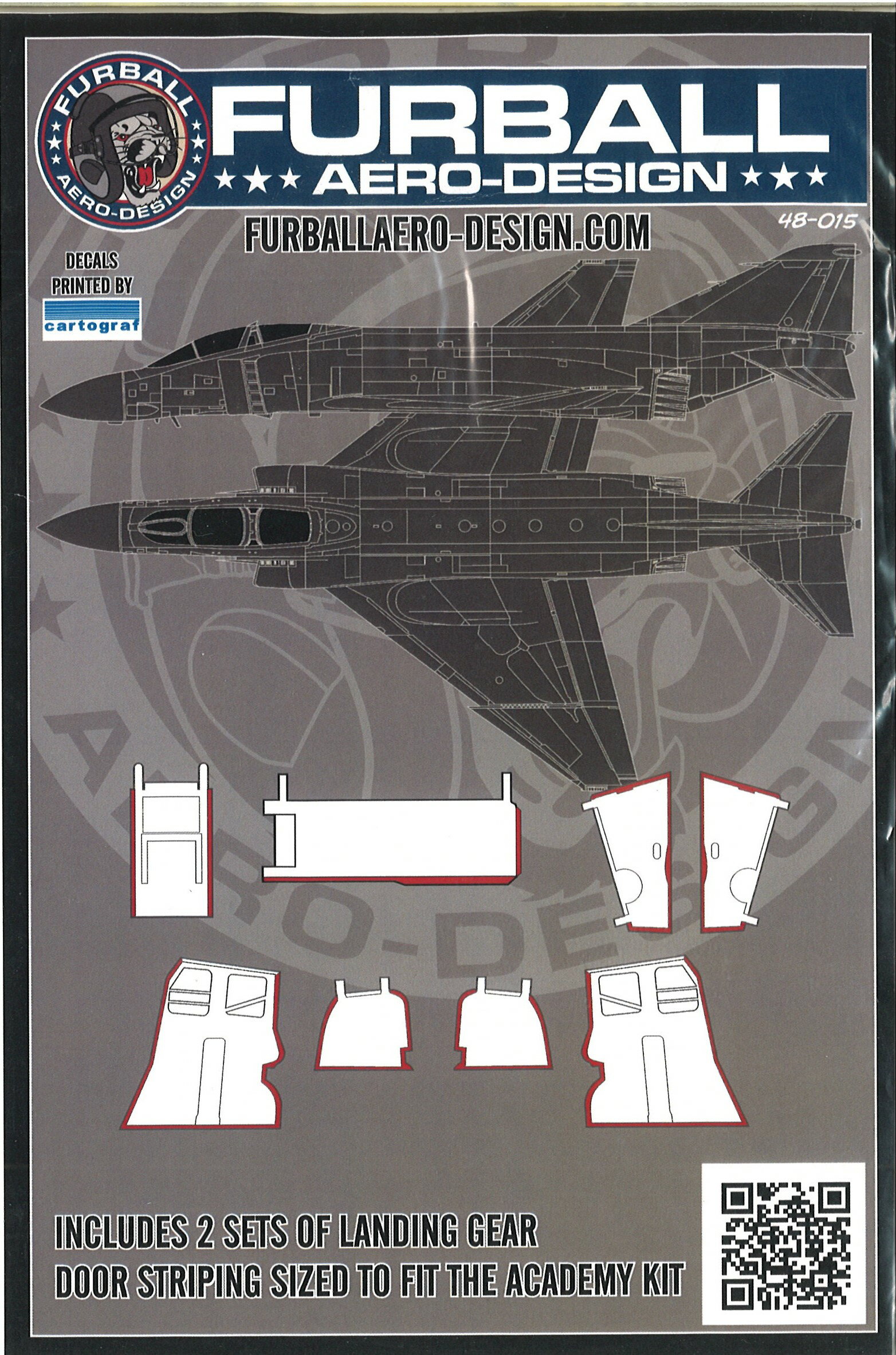 եܡ륨ǥ 1/48 ꥫF-4եȥII ǥ󥰥ɥȥ饤ԥ󥰥å FAD48-015