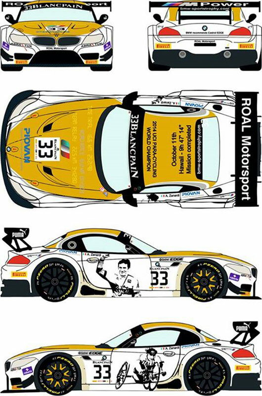 [VOfJ[43 1/24 BMW Z4 GT3 AE[VO 2014 upEXvgEV[Y ]_[ J[No.33