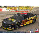 サルビノスJRモデルズ 1/24 ライアン・ブレイニー #12 アドバンス オート フォード マスタング NASCAR 2023 プラモデル PF2023RBA