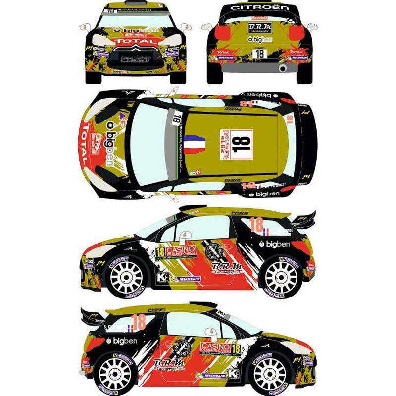 [VOfJ[43 1/24 VgGDS3 WRC 2015 eJ[ J[No.18