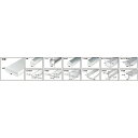 エバーグリーン プラ素材 H字型棒 ウェブ高6.3mm ウェブ厚0.50mm フランジ幅6.0mm フランジ厚0.40mm 長さ35cm (2本入り) EGP287