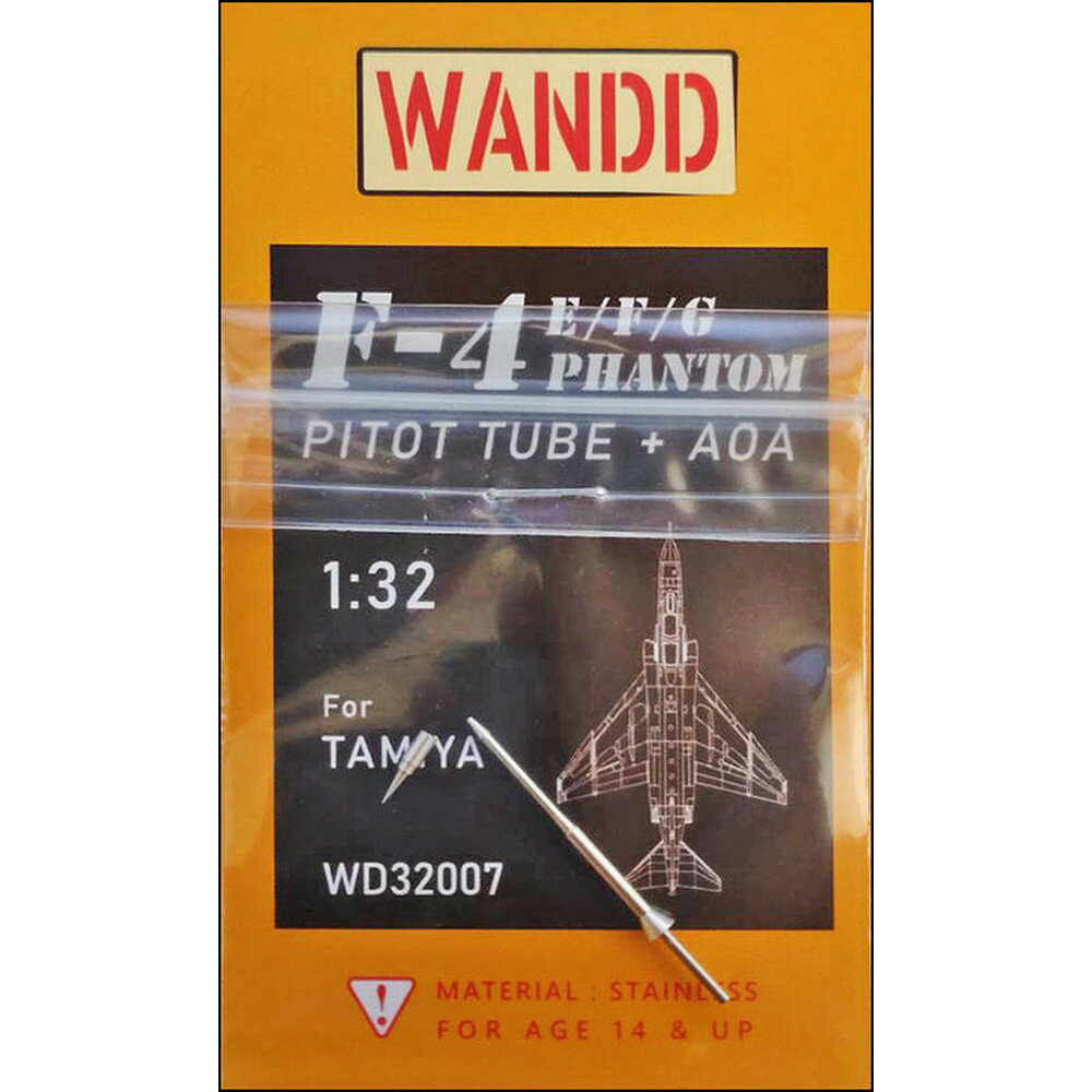 WandD Studio 1/32 F-4E/F/G用ピトー管 AOAセンサー ディテールアップパーツ