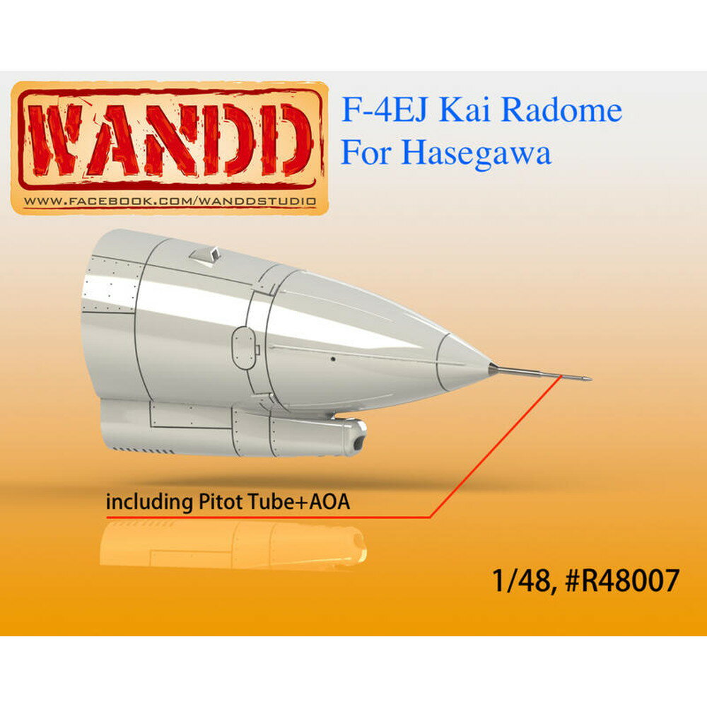 WandD Studio 1/48 航空自衛隊 F-4EJ 改 レドーム&ピトー管