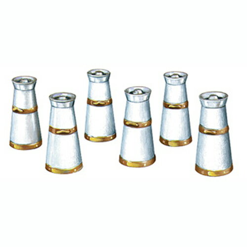 PECO O 牛乳缶セット（ホワイトメタル製・無塗装・6個入り）【LK751】 PELK-751