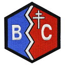 プラッツ ガールズ&パンツァー最終章 BC自由学園 校章刺繍ワッペン GPW-31(3)
