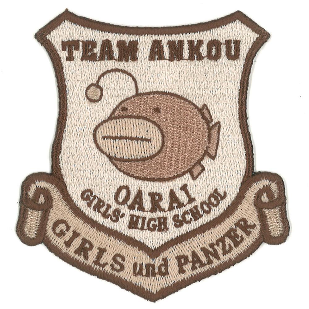 プラッツ ガールズ&パンツァー最終章 あんこうチーム ロービジワッペン 盾タイプ GPW-34