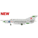 プラッツ 1/48 MiG-21 bis フィッシュベッド L ブルー 40 プラモデル AE-39