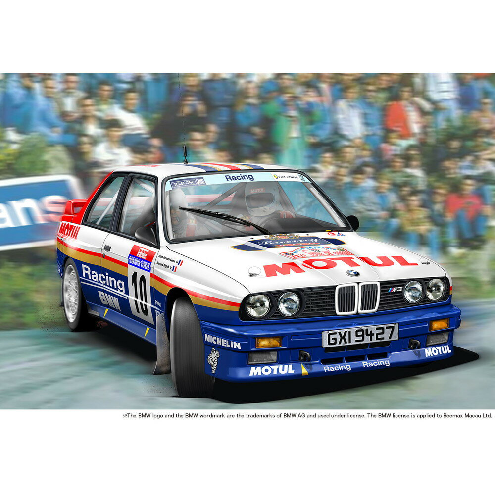 プラッツ/BEEMAX 1/24シリーズ BMW M3 E30 1987 ツール・ド・コルス ラリー ウィナー BX24029