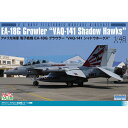 プラッツ/イタレリ 1/48 アメリカ海軍電子戦機 EA-18Gグラウラー VAQ-141 シャドウホークス プラモデル TPA-4