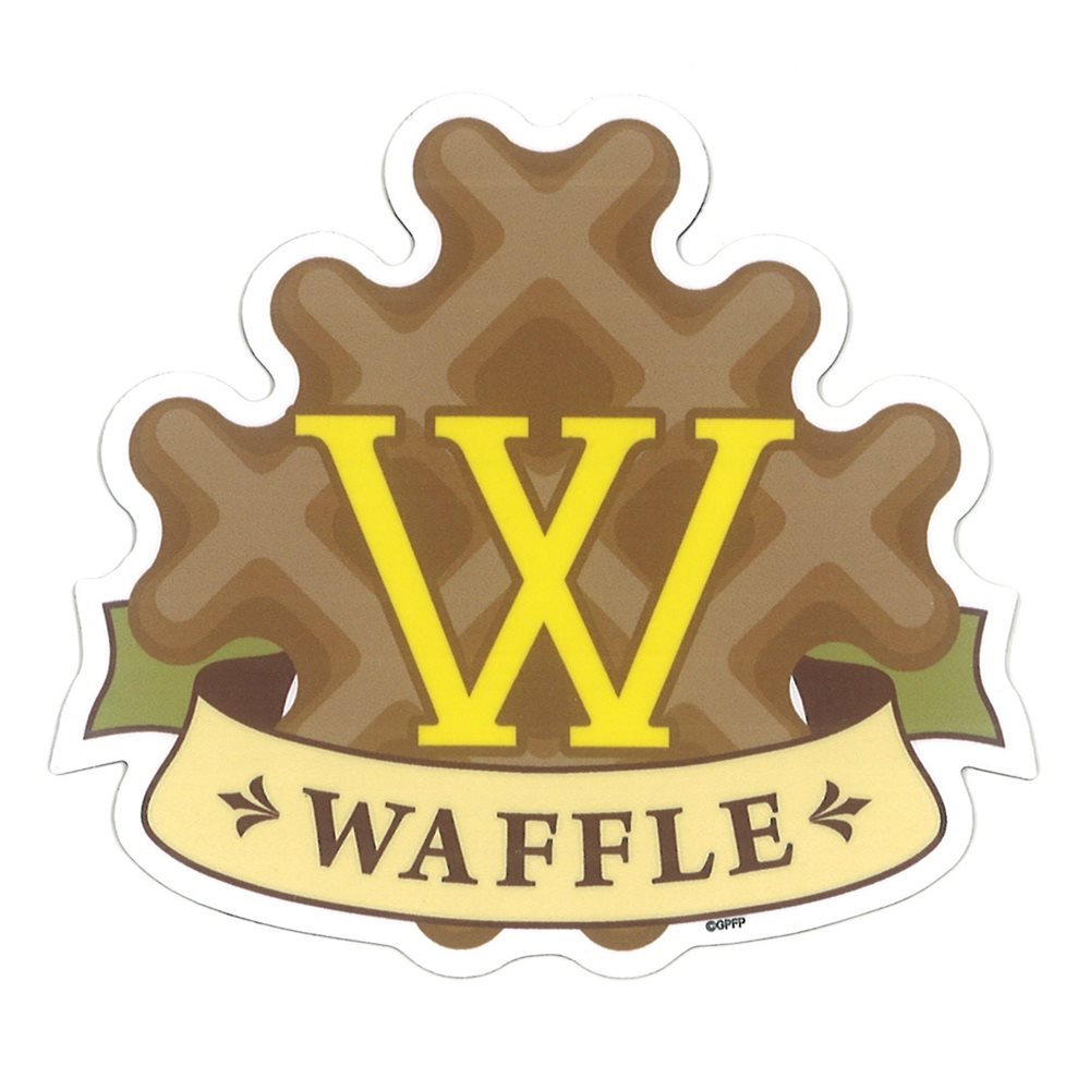 プラッツ ガールズ&パンツァー最終章 潜入作戦用シンボルマグネット ワッフル学院 校章 GPMS-28